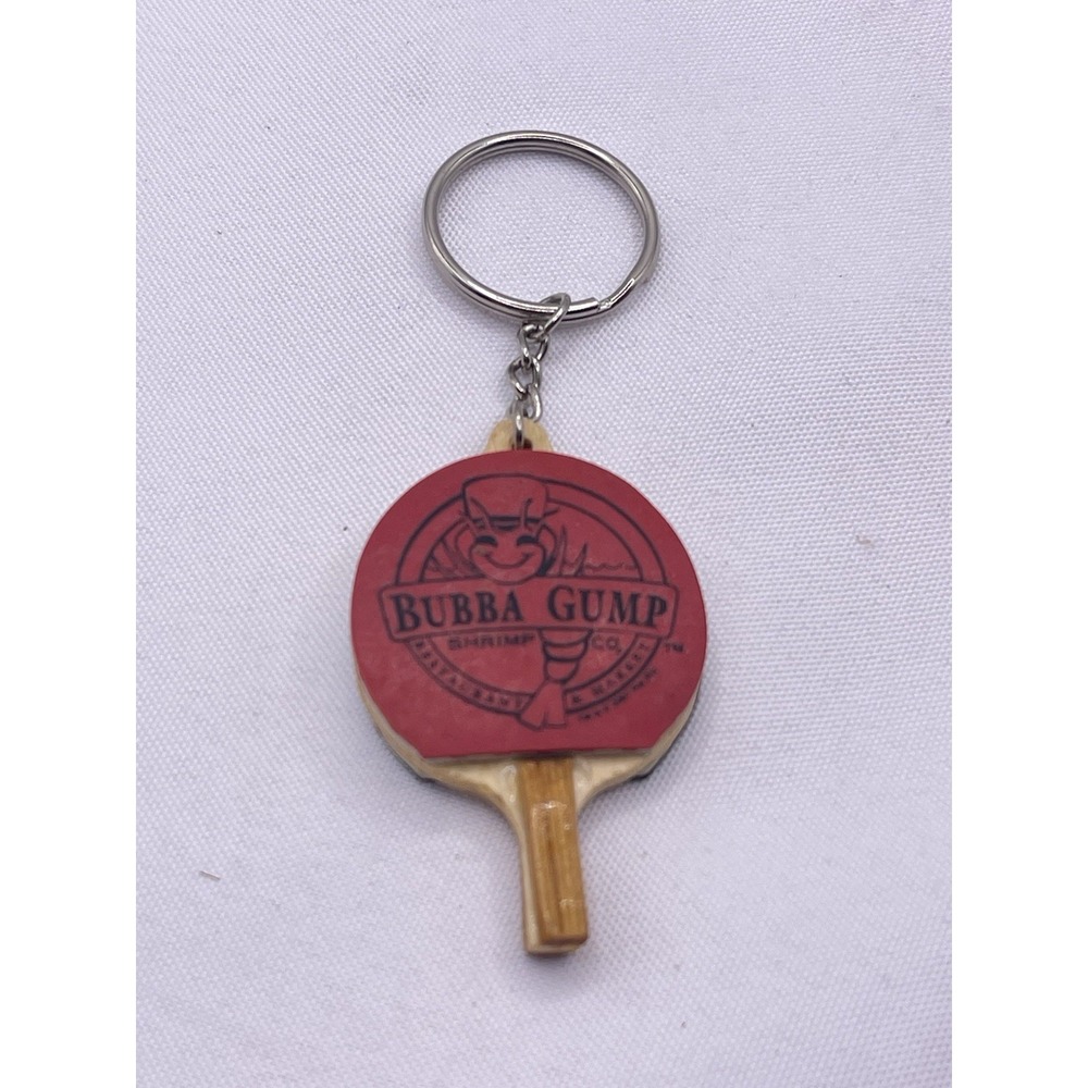 Bubba Gump Shrimp Company Ping Pong Paddle Key Ring
